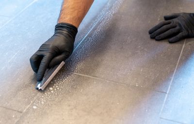 Local Tile Grout Cleaning pros at work