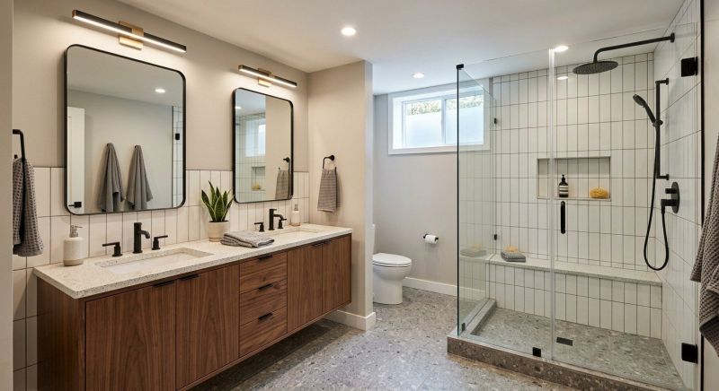 Basement Bathroom Remodeling in Clearwater, FL