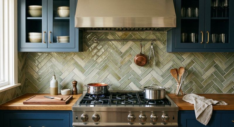 Stove Backsplash Installation in Wilmington, NC