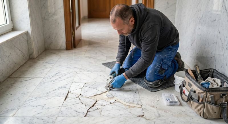Terrazzo Tile Repair in Alpharetta, GA